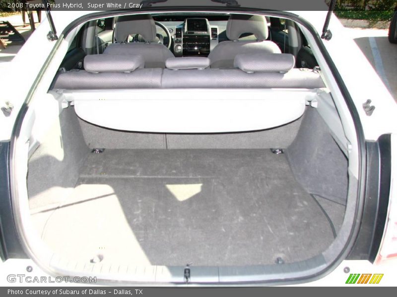 Super White / Gray 2008 Toyota Prius Hybrid