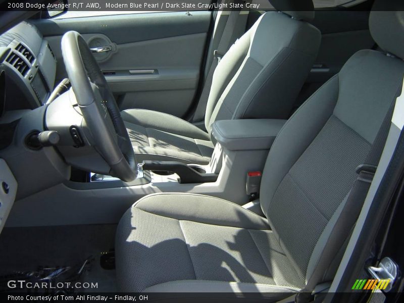 Modern Blue Pearl / Dark Slate Gray/Light Slate Gray 2008 Dodge Avenger R/T AWD