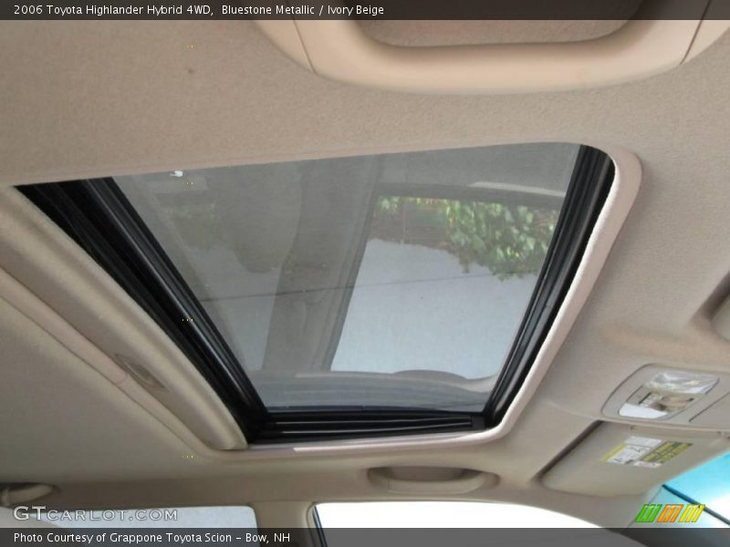 Bluestone Metallic / Ivory Beige 2006 Toyota Highlander Hybrid 4WD