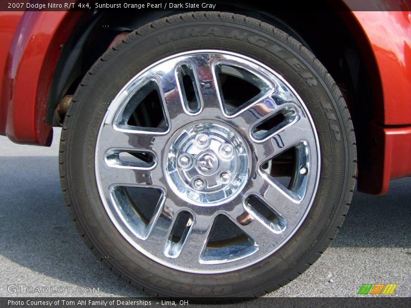 Sunburst Orange Pearl / Dark Slate Gray 2007 Dodge Nitro R/T 4x4