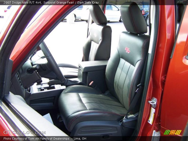 Sunburst Orange Pearl / Dark Slate Gray 2007 Dodge Nitro R/T 4x4