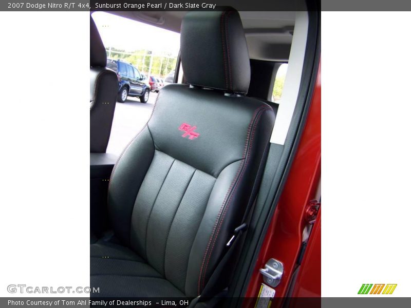 Sunburst Orange Pearl / Dark Slate Gray 2007 Dodge Nitro R/T 4x4