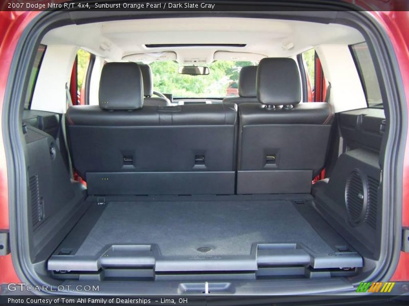 Sunburst Orange Pearl / Dark Slate Gray 2007 Dodge Nitro R/T 4x4