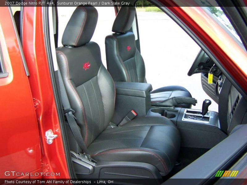 Sunburst Orange Pearl / Dark Slate Gray 2007 Dodge Nitro R/T 4x4
