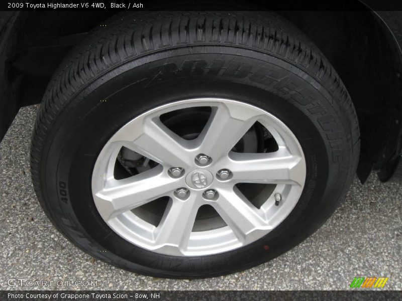 Black / Ash 2009 Toyota Highlander V6 4WD