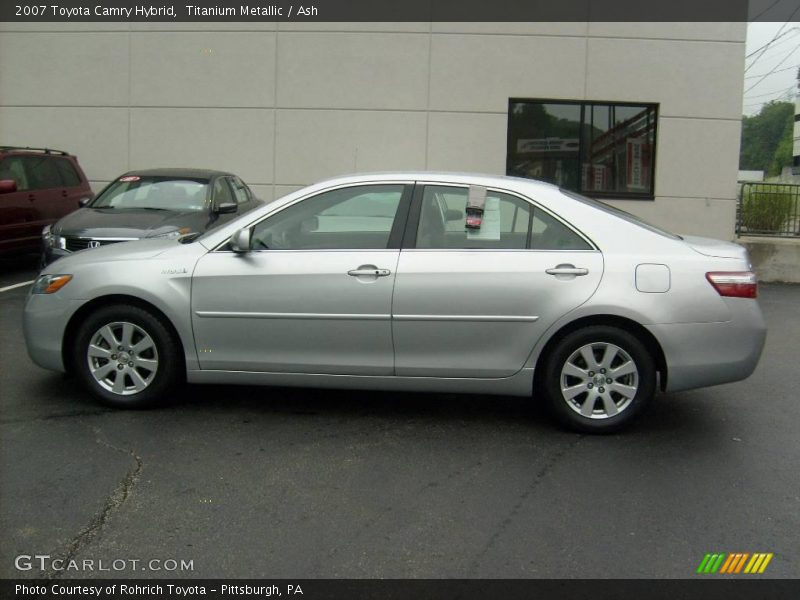 Titanium Metallic / Ash 2007 Toyota Camry Hybrid