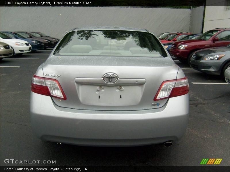 Titanium Metallic / Ash 2007 Toyota Camry Hybrid