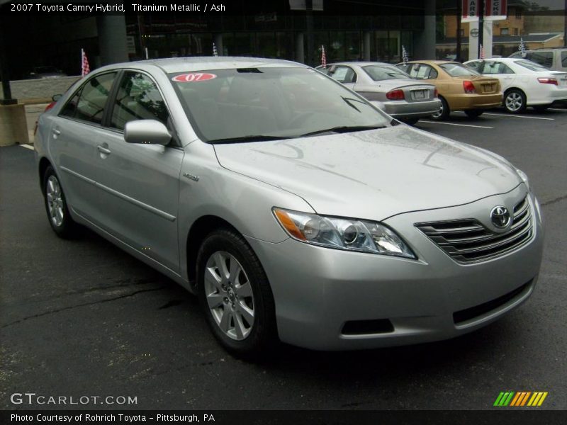 Titanium Metallic / Ash 2007 Toyota Camry Hybrid