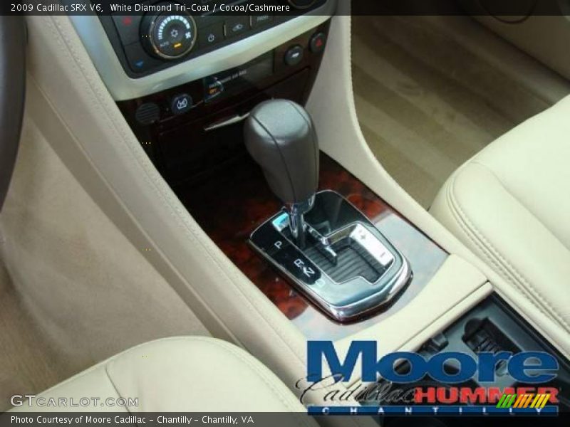 White Diamond Tri-Coat / Cocoa/Cashmere 2009 Cadillac SRX V6