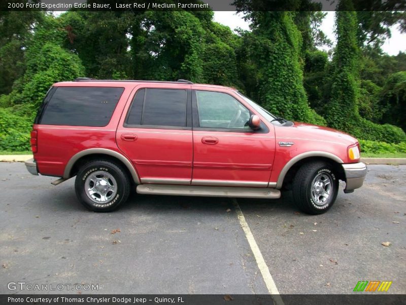 Laser Red / Medium Parchment 2000 Ford Expedition Eddie Bauer