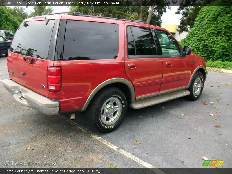 Laser Red / Medium Parchment 2000 Ford Expedition Eddie Bauer