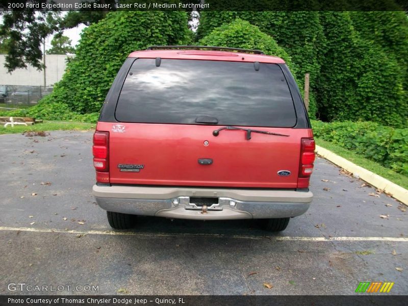 Laser Red / Medium Parchment 2000 Ford Expedition Eddie Bauer