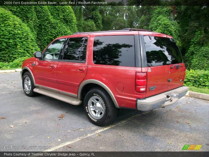 Laser Red / Medium Parchment 2000 Ford Expedition Eddie Bauer