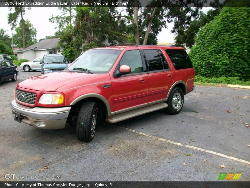 Laser Red / Medium Parchment 2000 Ford Expedition Eddie Bauer