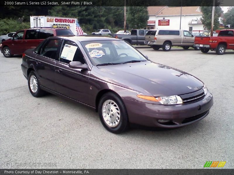 Silver Plum / Black 2000 Saturn L Series LS2 Sedan
