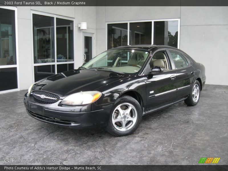 Black / Medium Graphite 2003 Ford Taurus SEL