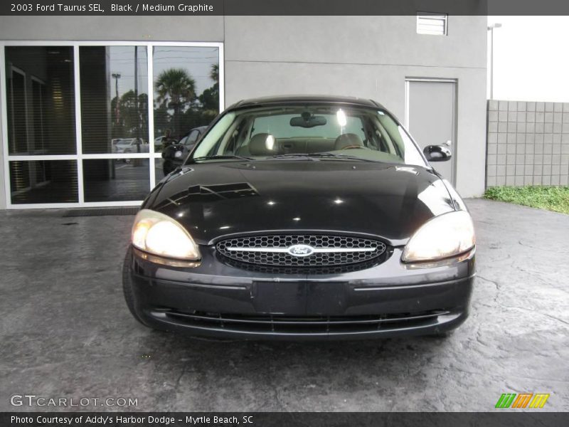 Black / Medium Graphite 2003 Ford Taurus SEL