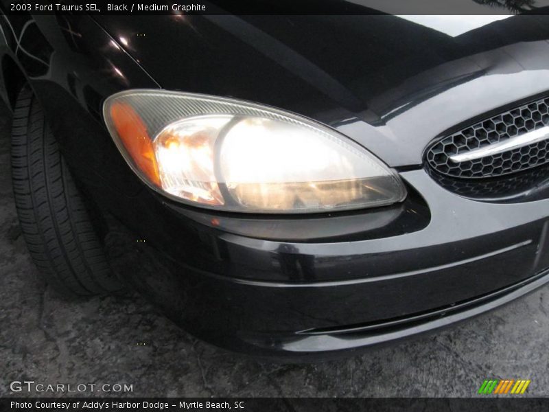 Black / Medium Graphite 2003 Ford Taurus SEL