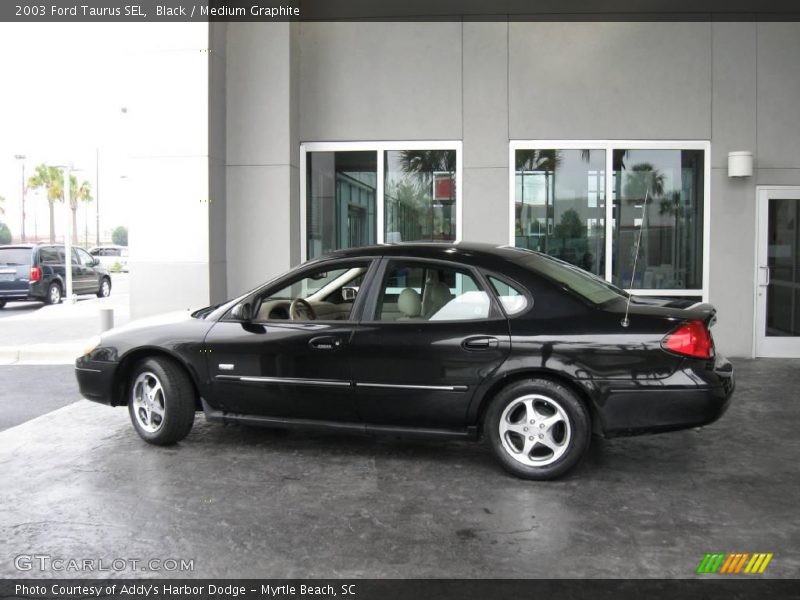 Black / Medium Graphite 2003 Ford Taurus SEL