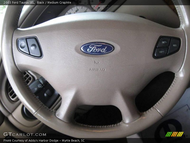 Black / Medium Graphite 2003 Ford Taurus SEL