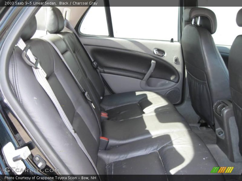 Black / Charcoal Gray 2003 Saab 9-5 Linear Sedan