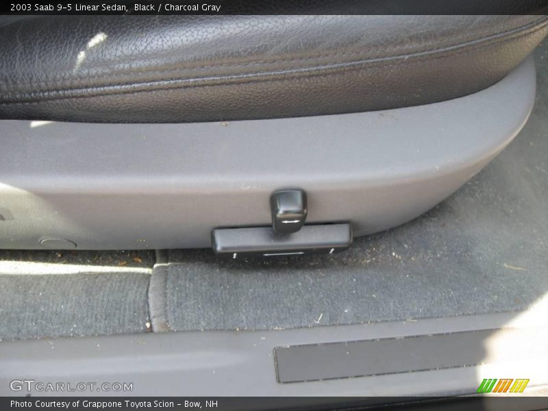 Black / Charcoal Gray 2003 Saab 9-5 Linear Sedan