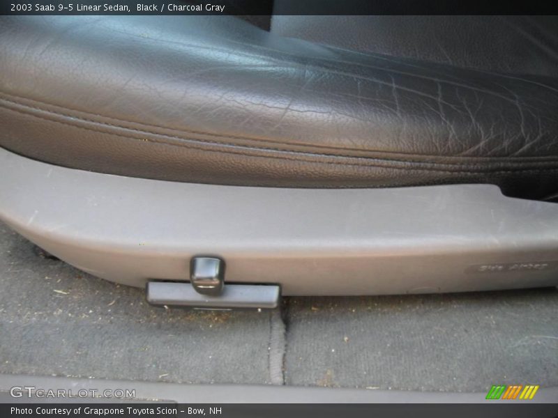 Black / Charcoal Gray 2003 Saab 9-5 Linear Sedan