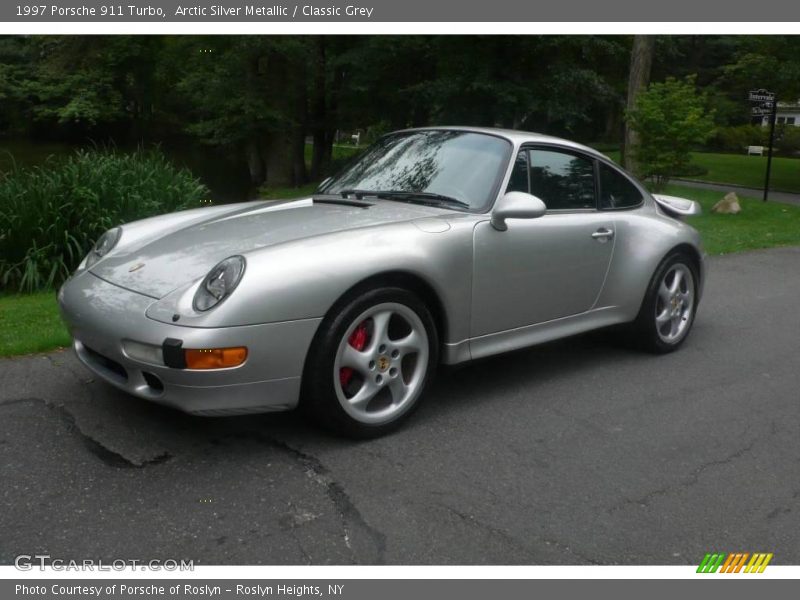 Arctic Silver Metallic / Classic Grey 1997 Porsche 911 Turbo