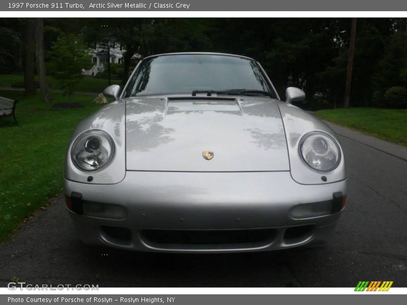 Arctic Silver Metallic / Classic Grey 1997 Porsche 911 Turbo