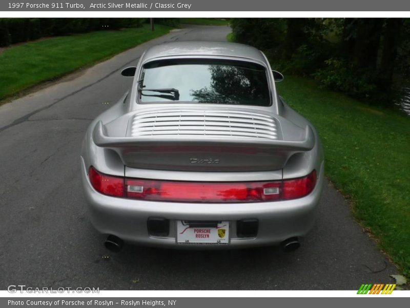 Arctic Silver Metallic / Classic Grey 1997 Porsche 911 Turbo