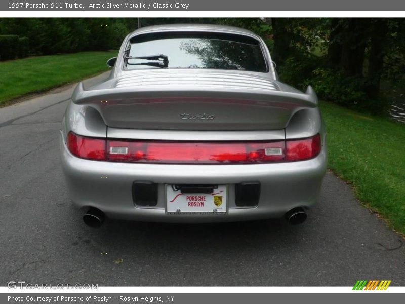 Arctic Silver Metallic / Classic Grey 1997 Porsche 911 Turbo