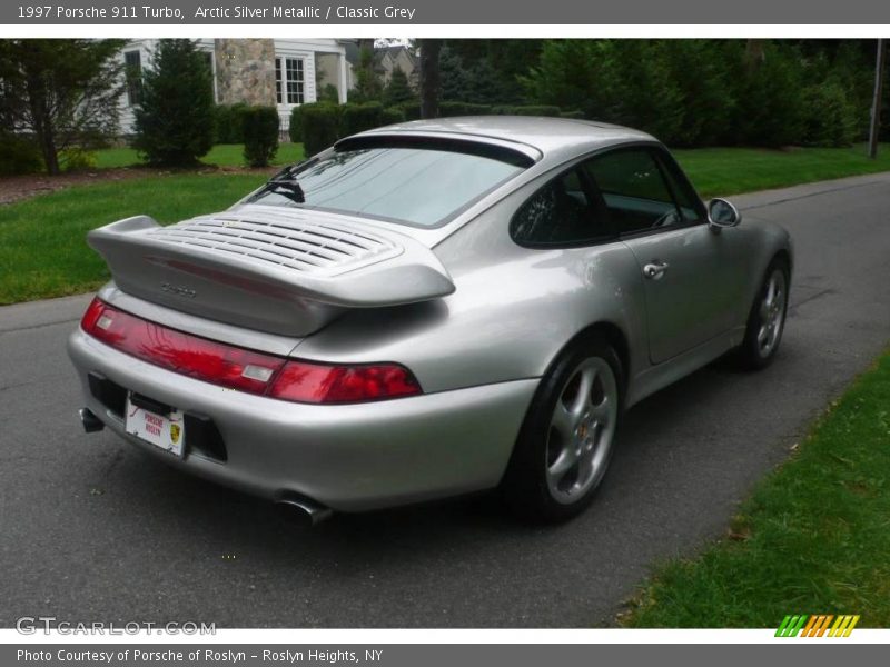 Arctic Silver Metallic / Classic Grey 1997 Porsche 911 Turbo