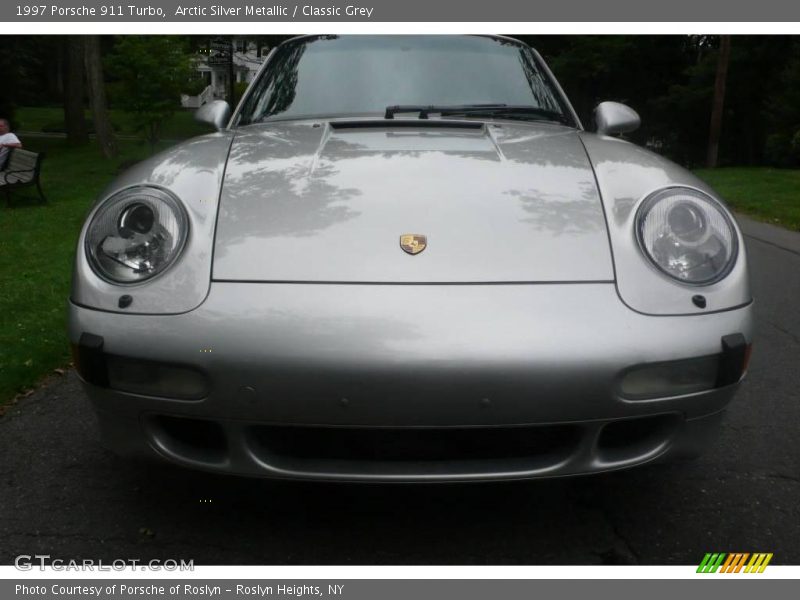 Arctic Silver Metallic / Classic Grey 1997 Porsche 911 Turbo