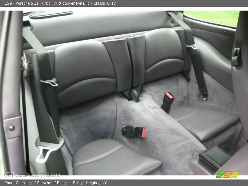 Arctic Silver Metallic / Classic Grey 1997 Porsche 911 Turbo