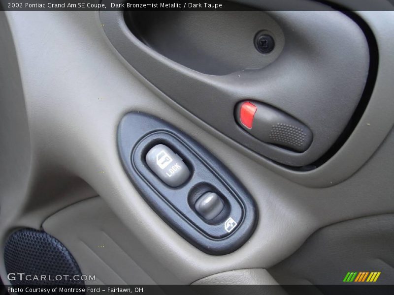 Dark Bronzemist Metallic / Dark Taupe 2002 Pontiac Grand Am SE Coupe