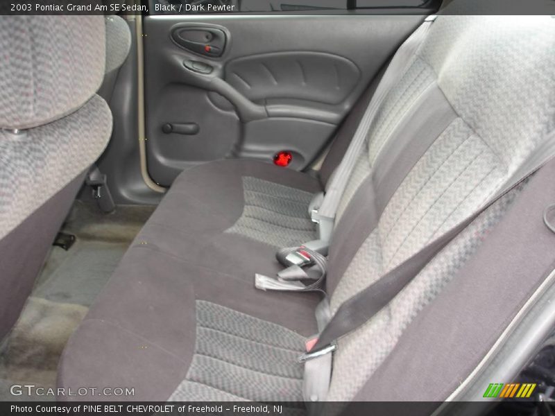 Black / Dark Pewter 2003 Pontiac Grand Am SE Sedan