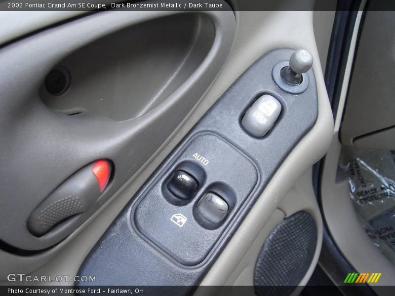 Dark Bronzemist Metallic / Dark Taupe 2002 Pontiac Grand Am SE Coupe