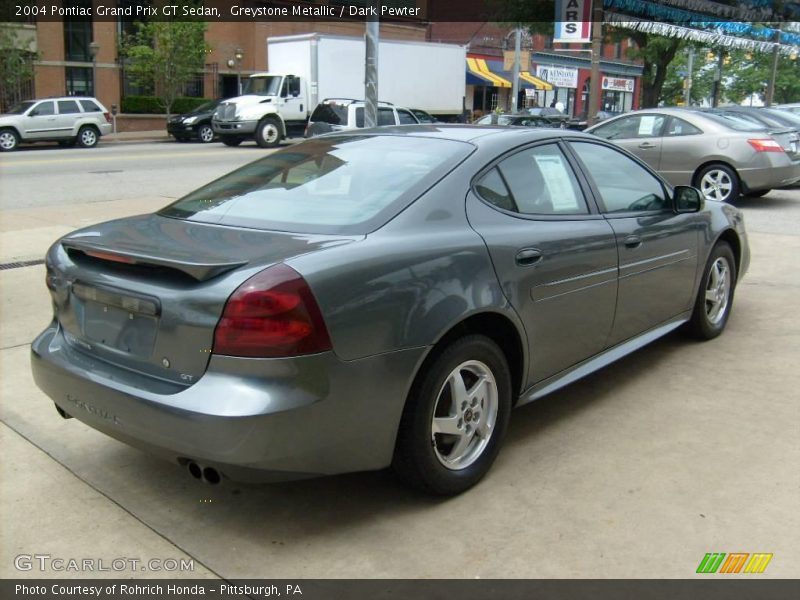 Greystone Metallic / Dark Pewter 2004 Pontiac Grand Prix GT Sedan