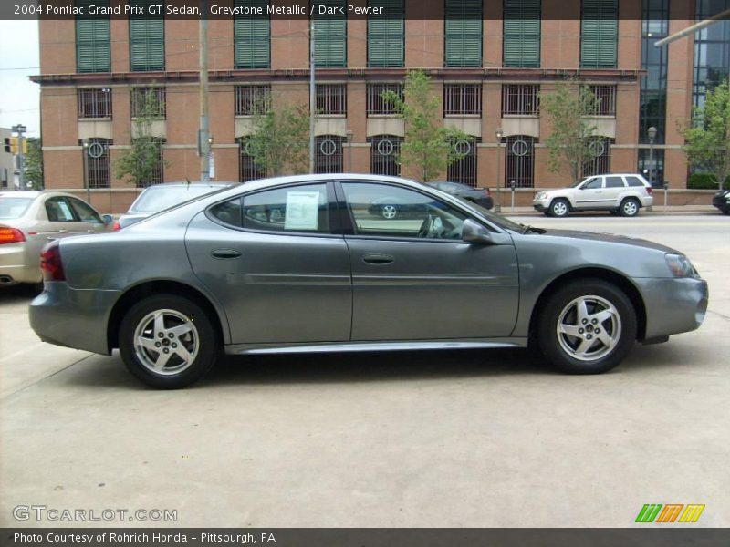 Greystone Metallic / Dark Pewter 2004 Pontiac Grand Prix GT Sedan