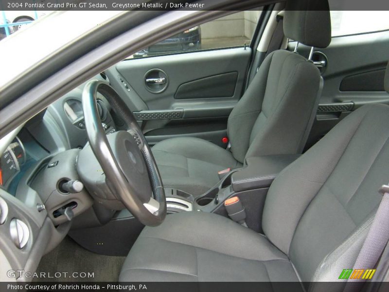 Greystone Metallic / Dark Pewter 2004 Pontiac Grand Prix GT Sedan