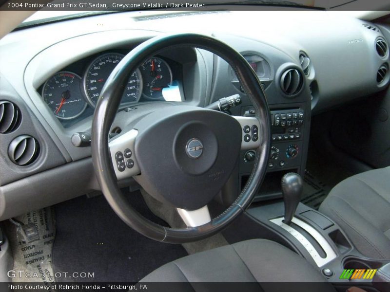 Greystone Metallic / Dark Pewter 2004 Pontiac Grand Prix GT Sedan