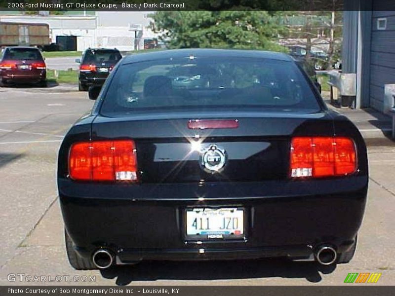 Black / Dark Charcoal 2006 Ford Mustang GT Deluxe Coupe