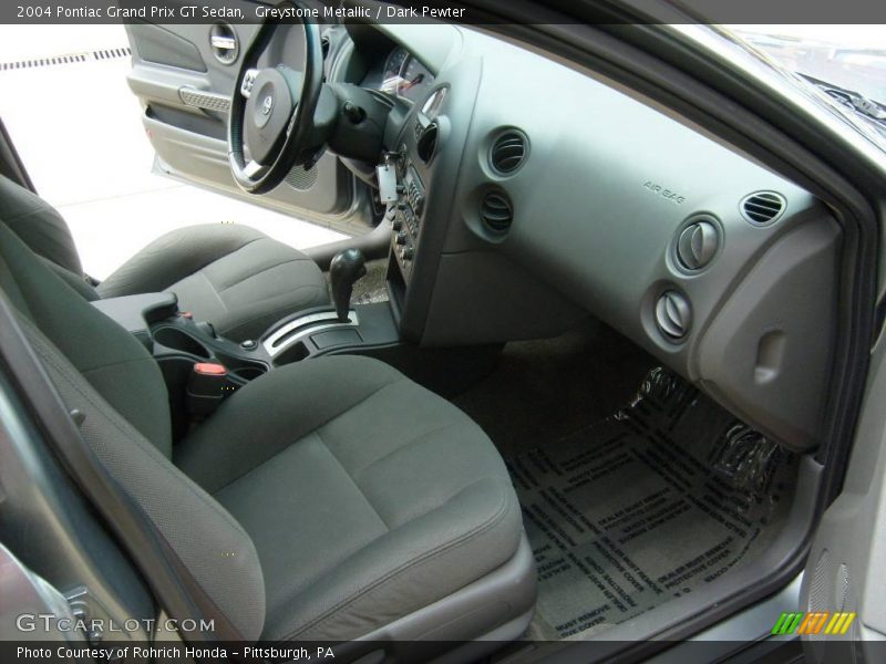 Greystone Metallic / Dark Pewter 2004 Pontiac Grand Prix GT Sedan