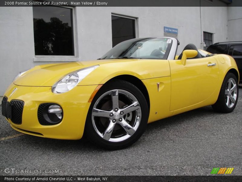 Mean Yellow / Ebony 2008 Pontiac Solstice GXP Roadster