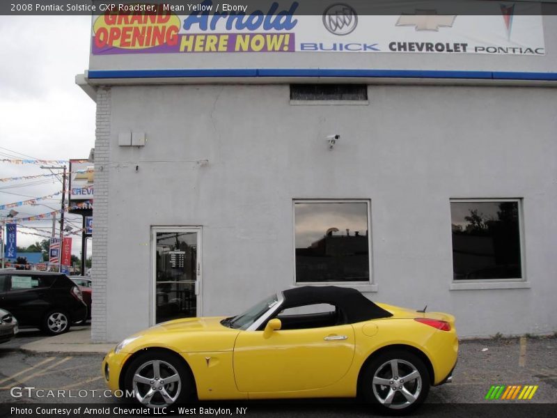 Mean Yellow / Ebony 2008 Pontiac Solstice GXP Roadster