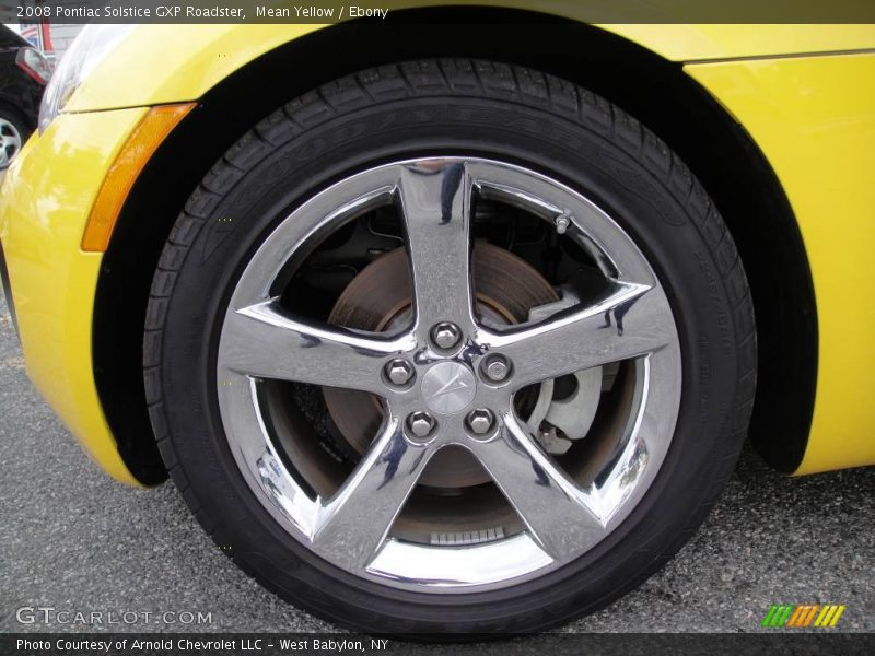 Mean Yellow / Ebony 2008 Pontiac Solstice GXP Roadster