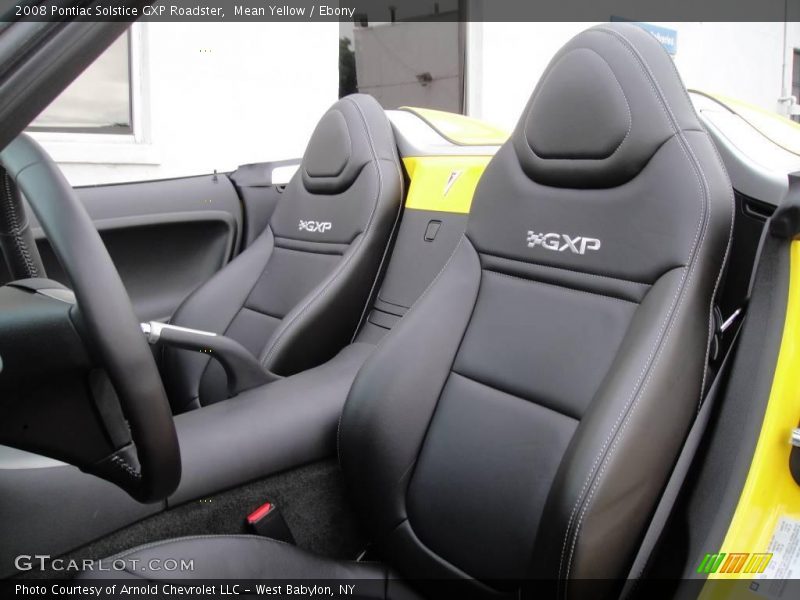Mean Yellow / Ebony 2008 Pontiac Solstice GXP Roadster