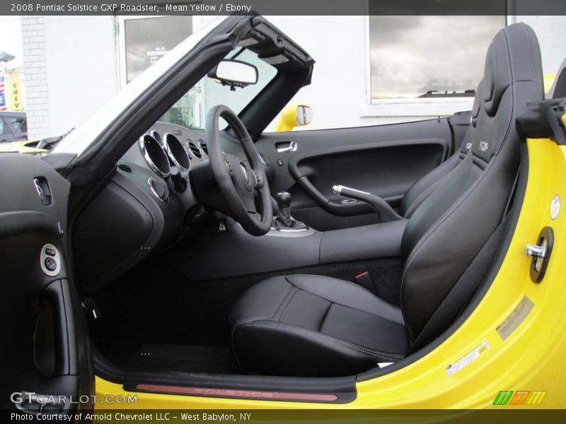 Mean Yellow / Ebony 2008 Pontiac Solstice GXP Roadster
