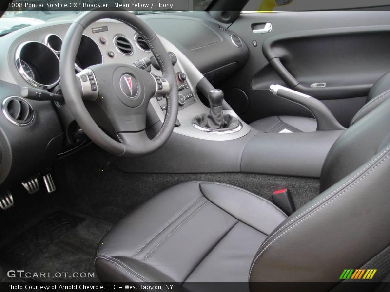 Mean Yellow / Ebony 2008 Pontiac Solstice GXP Roadster