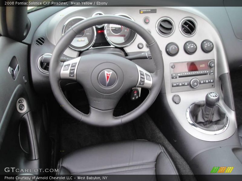 Mean Yellow / Ebony 2008 Pontiac Solstice GXP Roadster
